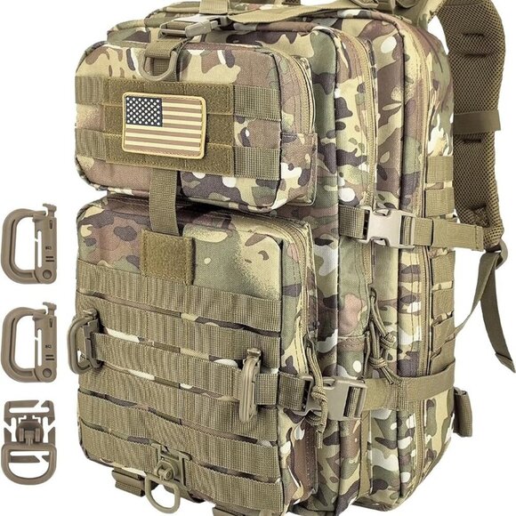 Other - Tactical Assault Backpack Military Molle 40L Waterproof Camping Rucksack
